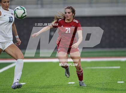 Thumbnail 1 in Lovejoy vs. Wakeland (UIL 5A D2 Soccer Regional Final) photogallery.