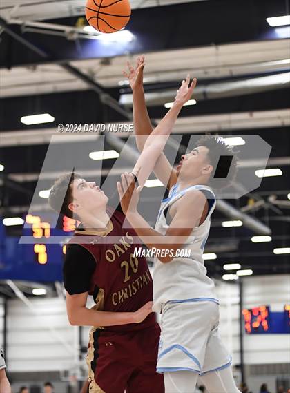 Thumbnail 1 in Oaks Christian vs Valley Christian (California Live) photogallery.