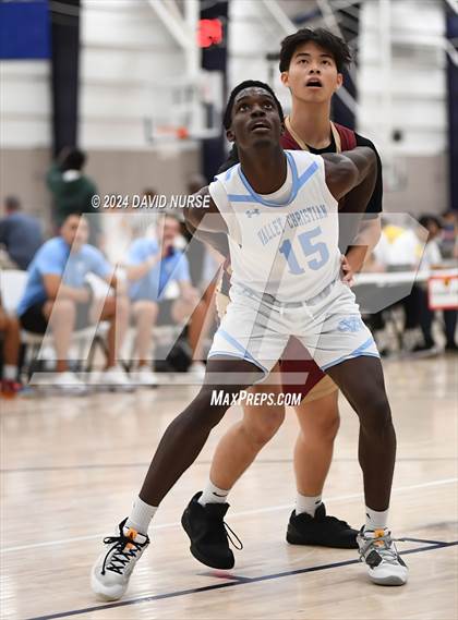 Thumbnail 2 in Oaks Christian vs Valley Christian (California Live) photogallery.