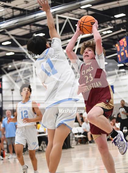 Thumbnail 3 in Oaks Christian vs Valley Christian (California Live) photogallery.