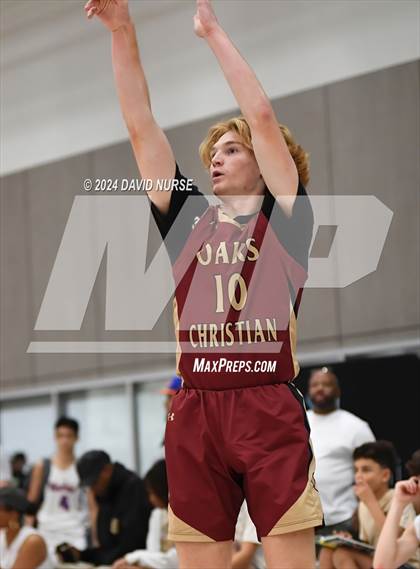 Thumbnail 3 in Oaks Christian vs Valley Christian (California Live) photogallery.