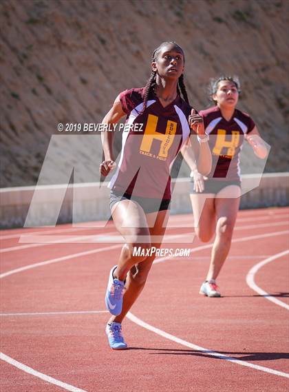 Thumbnail 1 in Highland vs Littlerock vs Eastside (Hurdles, Long Jump and 400m) photogallery.