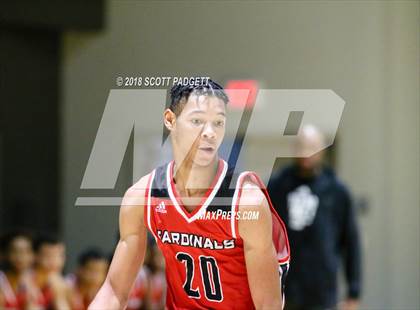 Thumbnail 3 in San Bernardino vs. Chaparral (Rancho Christian Basketball Showcase) photogallery.