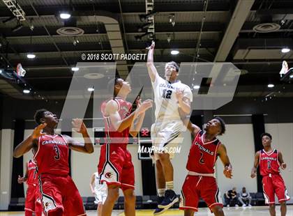 Thumbnail 2 in San Bernardino vs. Chaparral (Rancho Christian Basketball Showcase) photogallery.