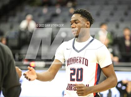 Thumbnail 2 in Jesuit vs. Modesto Christian (CIF SJS Division 1 Final) photogallery.
