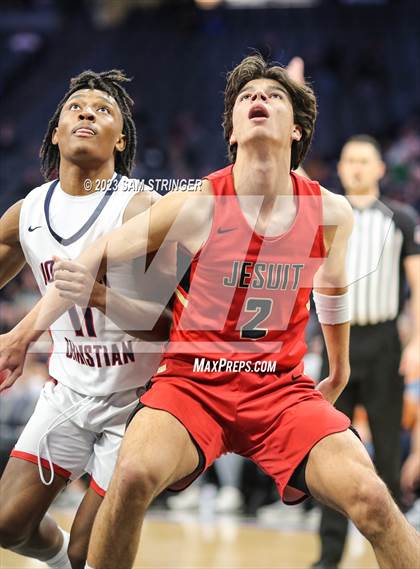 Thumbnail 3 in Jesuit vs. Modesto Christian (CIF SJS Division 1 Final) photogallery.