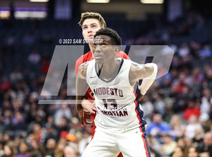 Thumbnail 1 in Jesuit vs. Modesto Christian (CIF SJS Division 1 Final) photogallery.