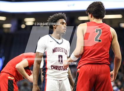 Thumbnail 2 in Jesuit vs. Modesto Christian (CIF SJS Division 1 Final) photogallery.