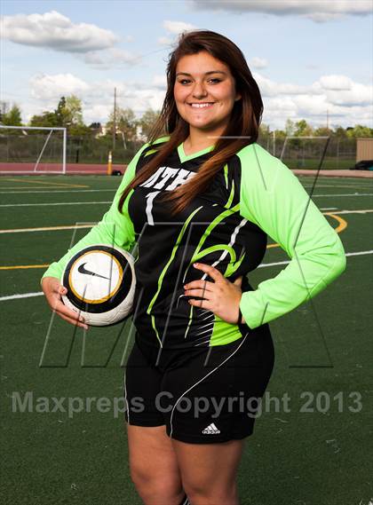 Thumbnail 2 in Monterey Trail Varsity Girls Soccer Team and Individual Photos photogallery.
