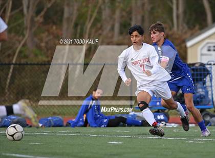 Thumbnail 1 in Old Saybrook vs. Portland (CIAC Class S Second Round) photogallery.
