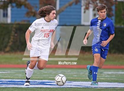 Thumbnail 2 in Old Saybrook vs. Portland (CIAC Class S Second Round) photogallery.