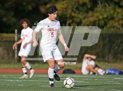 Thumbnail 2 in Old Saybrook vs. Portland (CIAC Class S Second Round) photogallery.