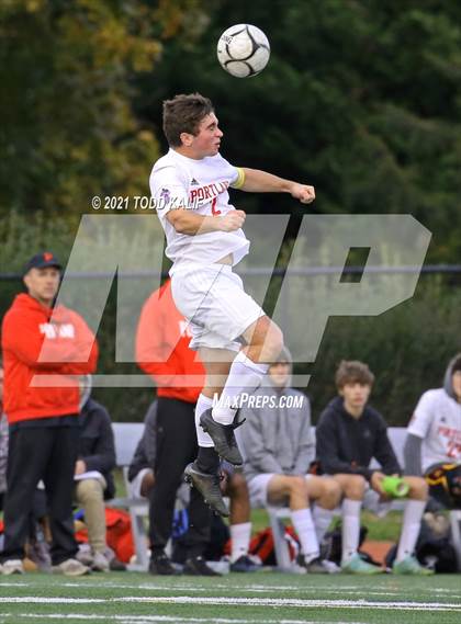 Thumbnail 2 in Old Saybrook vs. Portland (CIAC Class S Second Round) photogallery.