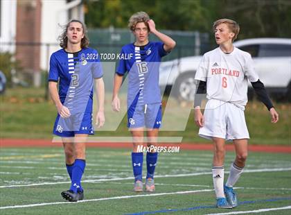 Thumbnail 2 in Old Saybrook vs. Portland (CIAC Class S Second Round) photogallery.