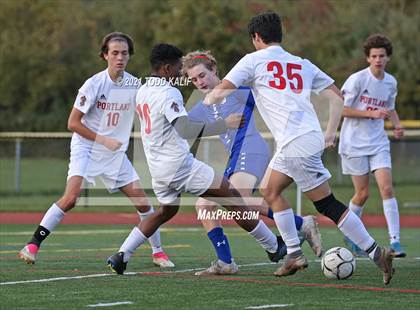 Thumbnail 3 in Old Saybrook vs. Portland (CIAC Class S Second Round) photogallery.