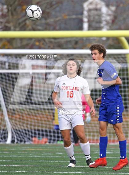 Thumbnail 1 in Old Saybrook vs. Portland (CIAC Class S Second Round) photogallery.