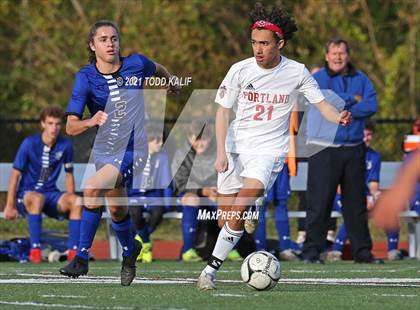 Thumbnail 1 in Old Saybrook vs. Portland (CIAC Class S Second Round) photogallery.