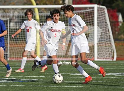 Thumbnail 2 in Old Saybrook vs. Portland (CIAC Class S Second Round) photogallery.