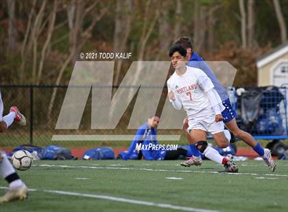 Thumbnail 2 in Old Saybrook vs. Portland (CIAC Class S Second Round) photogallery.