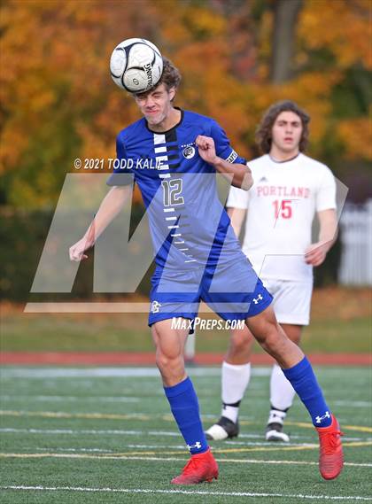 Thumbnail 1 in Old Saybrook vs. Portland (CIAC Class S Second Round) photogallery.