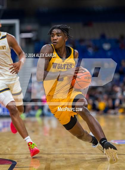 Thumbnail 1 in Stony Point vs Beumont United (UIL 6A Basketball Semifinal) photogallery.