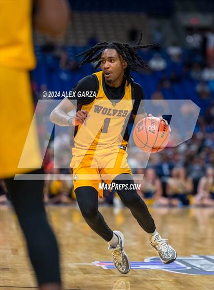 Thumbnail 2 in Stony Point vs Beumont United (UIL 6A Basketball Semifinal) photogallery.