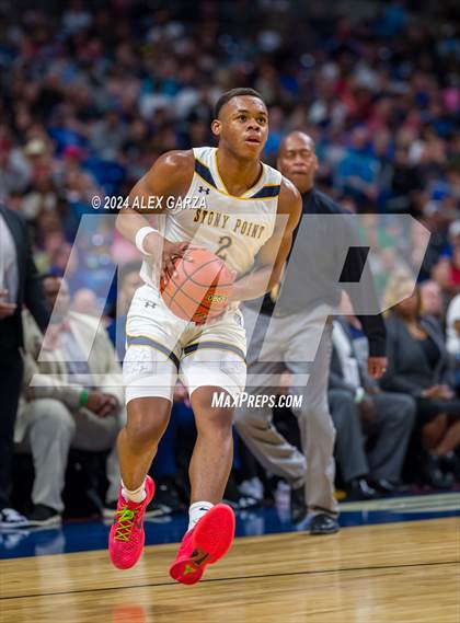 Thumbnail 1 in Stony Point vs Beumont United (UIL 6A Basketball Semifinal) photogallery.