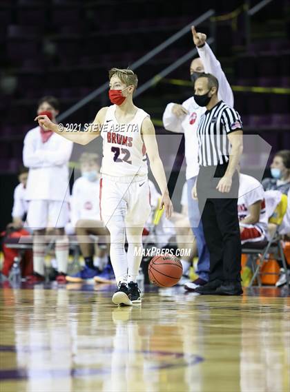 Thumbnail 1 in Belleview Christian vs De Beque (CHSAA 1A Final) photogallery.