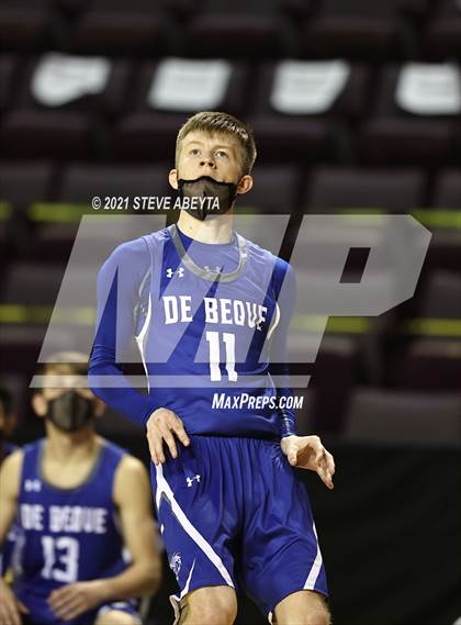 Thumbnail 3 in Belleview Christian vs De Beque (CHSAA 1A Final) photogallery.