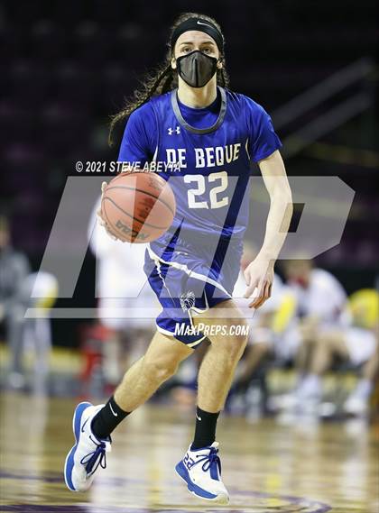 Thumbnail 2 in Belleview Christian vs De Beque (CHSAA 1A Final) photogallery.