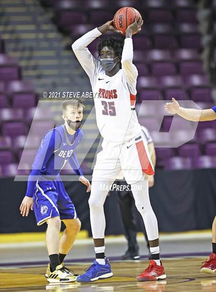 Thumbnail 3 in Belleview Christian vs De Beque (CHSAA 1A Final) photogallery.