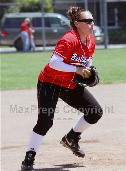Thumbnail 2 in Notre Dame vs. Burlingame (CIF CCS D3 Playoffs) photogallery.