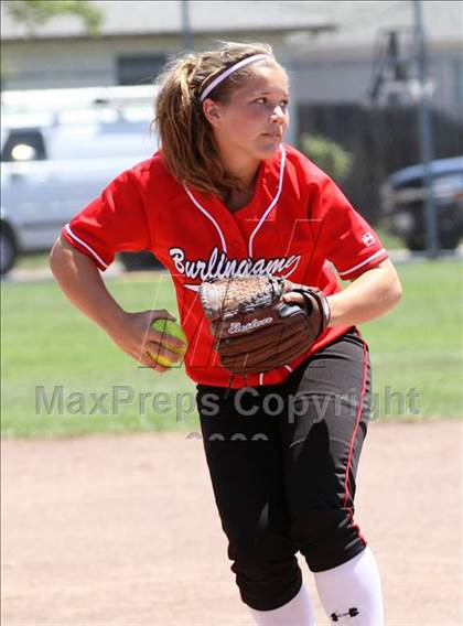 Thumbnail 2 in Notre Dame vs. Burlingame (CIF CCS D3 Playoffs) photogallery.