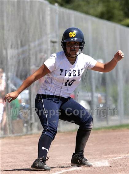 Thumbnail 3 in Notre Dame vs. Burlingame (CIF CCS D3 Playoffs) photogallery.