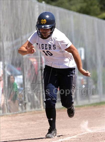 Thumbnail 1 in Notre Dame vs. Burlingame (CIF CCS D3 Playoffs) photogallery.