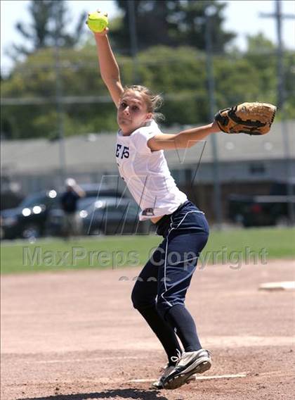 Thumbnail 1 in Notre Dame vs. Burlingame (CIF CCS D3 Playoffs) photogallery.