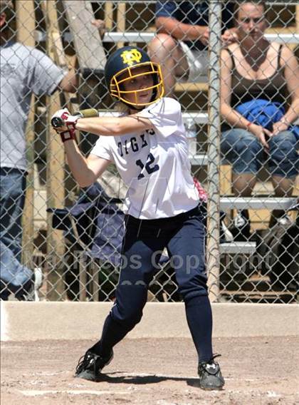 Thumbnail 2 in Notre Dame vs. Burlingame (CIF CCS D3 Playoffs) photogallery.