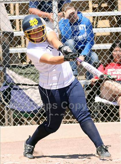 Thumbnail 1 in Notre Dame vs. Burlingame (CIF CCS D3 Playoffs) photogallery.