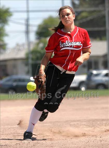 Thumbnail 2 in Notre Dame vs. Burlingame (CIF CCS D3 Playoffs) photogallery.