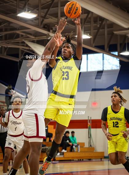 Thumbnail 2 in Lausanne Collegiate vs Memphis Academy of Science and Engineering (Memphis Hoopfest) photogallery.