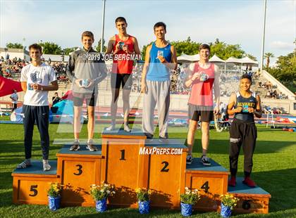 Thumbnail 1 in CIF State Track and Field Championships (Boys Awards) photogallery.