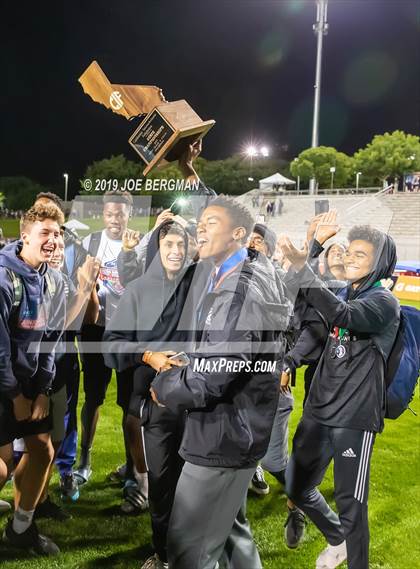 Thumbnail 1 in CIF State Track and Field Championships (Boys Awards) photogallery.