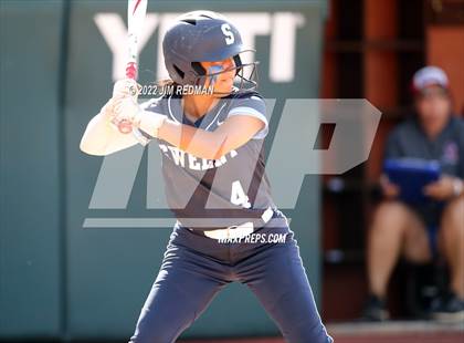 Thumbnail 2 in Bullard vs. Sweeny (UIL 4A Softball Semifinal) photogallery.