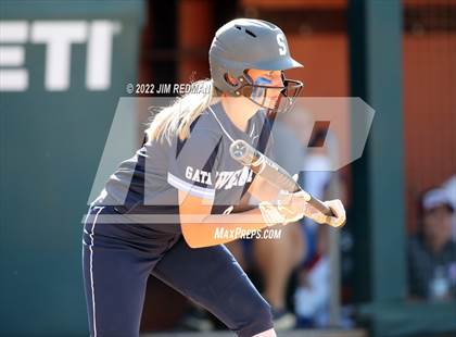Thumbnail 2 in Bullard vs. Sweeny (UIL 4A Softball Semifinal) photogallery.