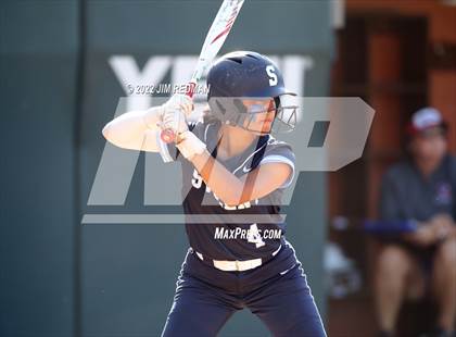 Thumbnail 3 in Bullard vs. Sweeny (UIL 4A Softball Semifinal) photogallery.