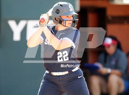 Thumbnail 3 in Bullard vs. Sweeny (UIL 4A Softball Semifinal) photogallery.