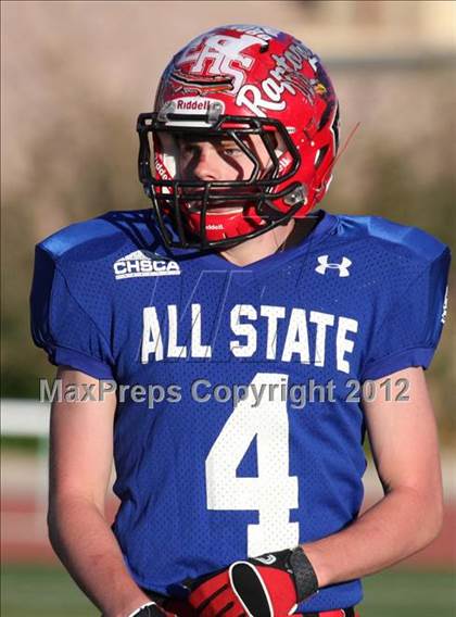 Thumbnail 2 in CHSCA Colorado All-State Football Game (North vs. South) photogallery.