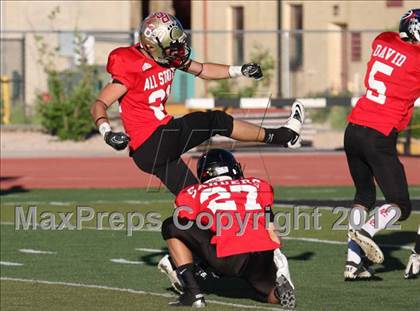 Thumbnail 3 in CHSCA Colorado All-State Football Game (North vs. South) photogallery.