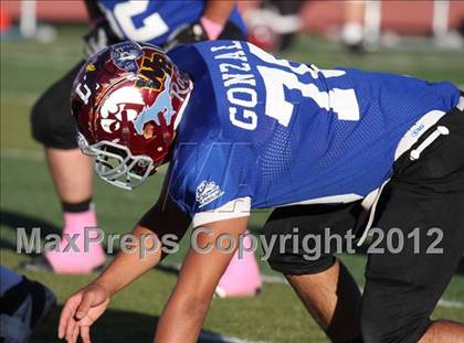 Thumbnail 3 in CHSCA Colorado All-State Football Game (North vs. South) photogallery.