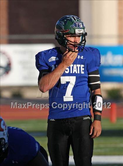 Thumbnail 3 in CHSCA Colorado All-State Football Game (North vs. South) photogallery.